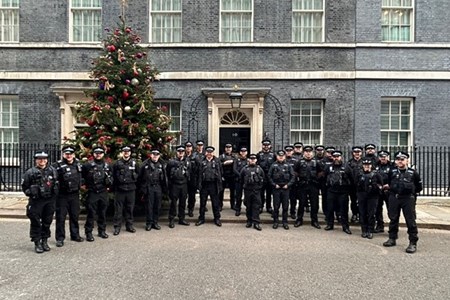 Insp Andy Wills and team Downing Street.jpg