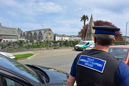 Police in Falmouth near Grove Place May 2023.jpg