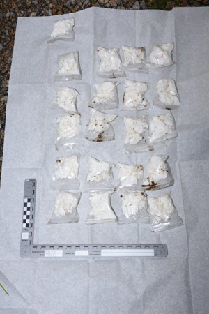0625.23 Drugs job, Camborne bags of suspected cocaine.jpg